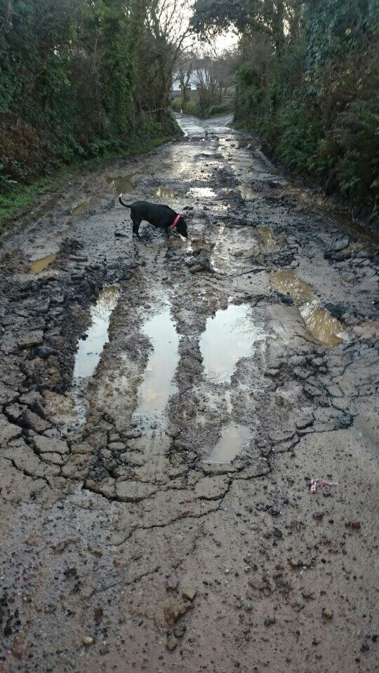 Road in glanturkin Pic: Mary Hickey